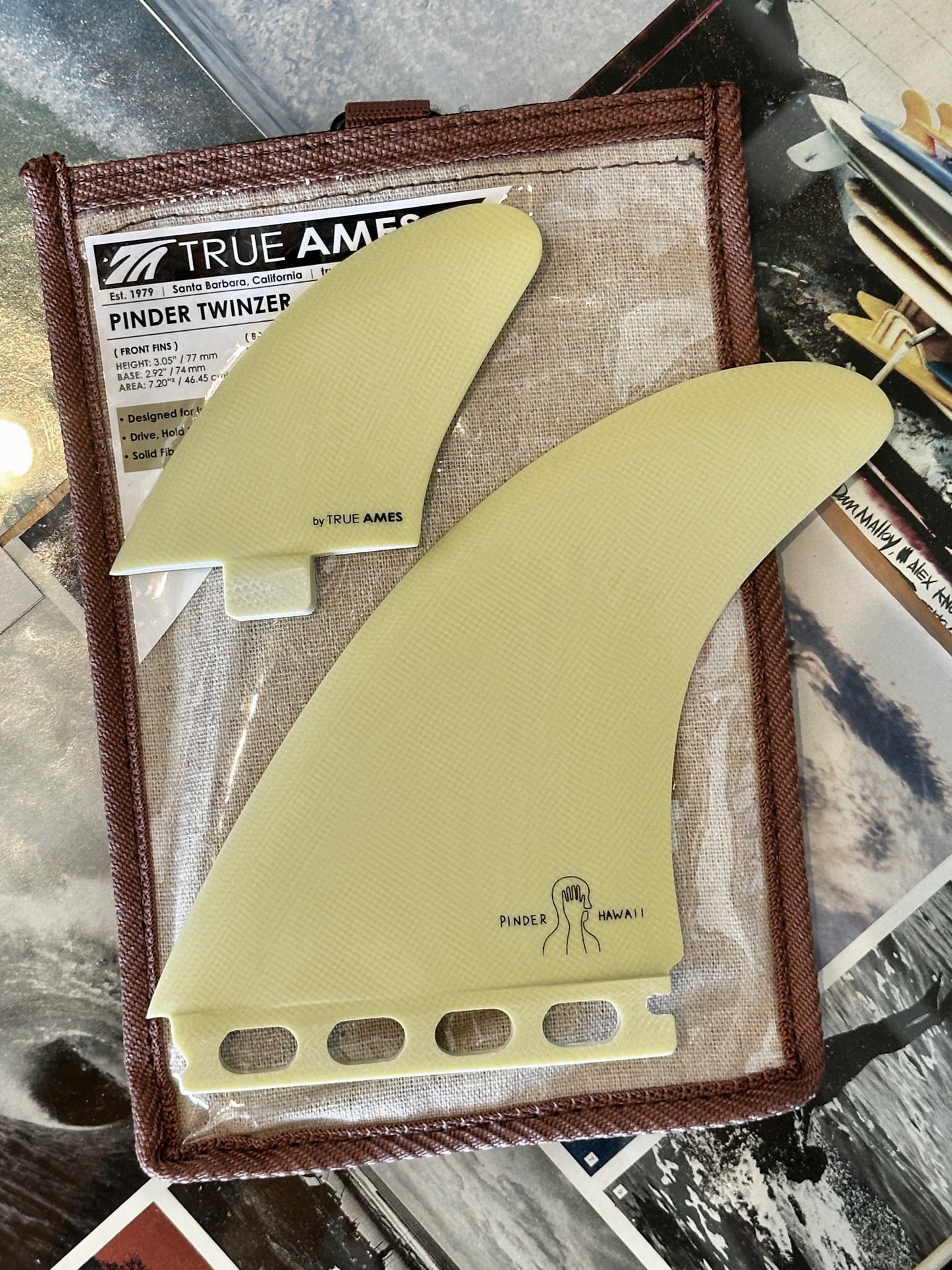 Surfboards by Todd Pinder
Twinzer Fins