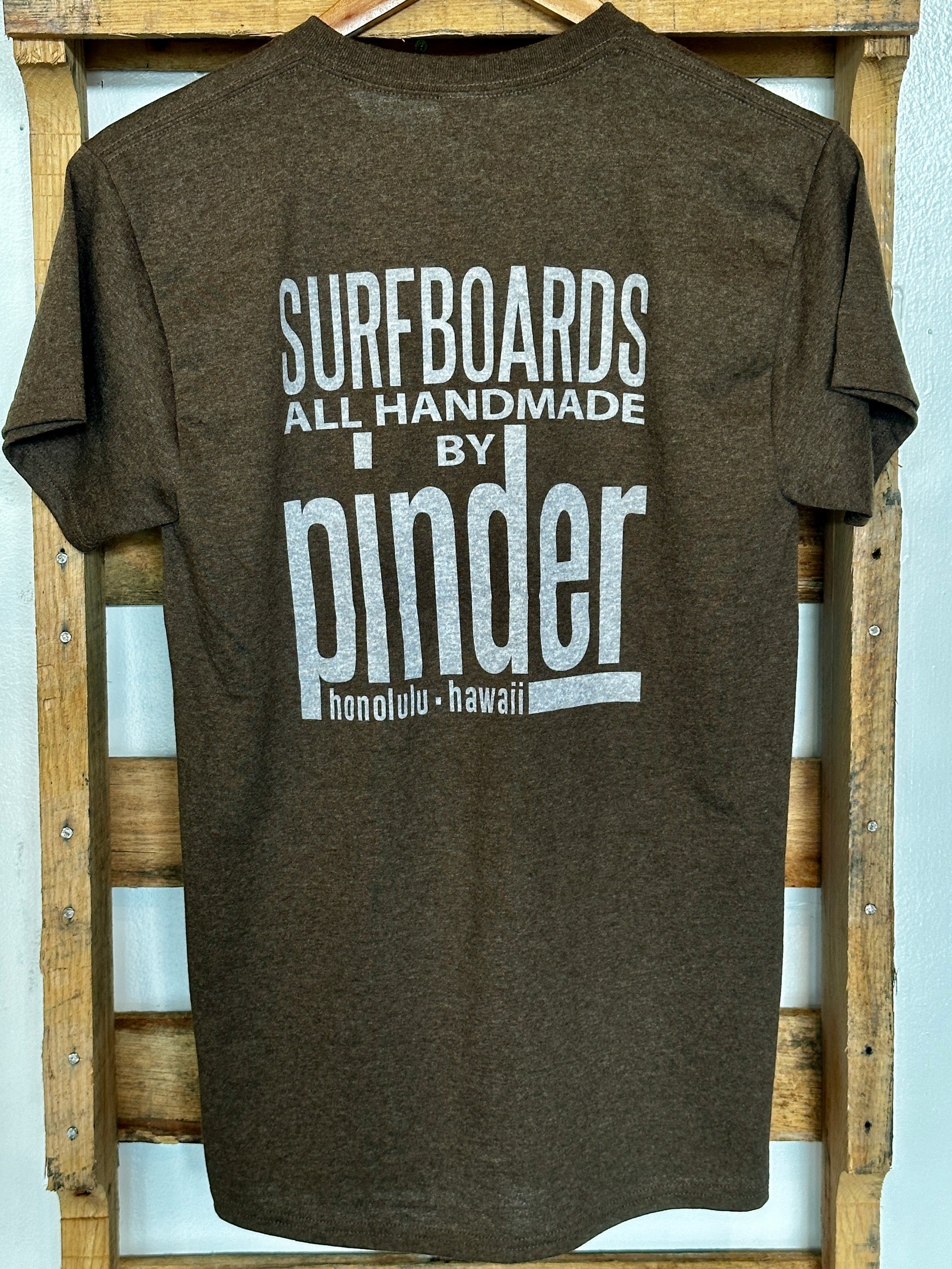 “All Handmade” Pinder T-shirt Brown