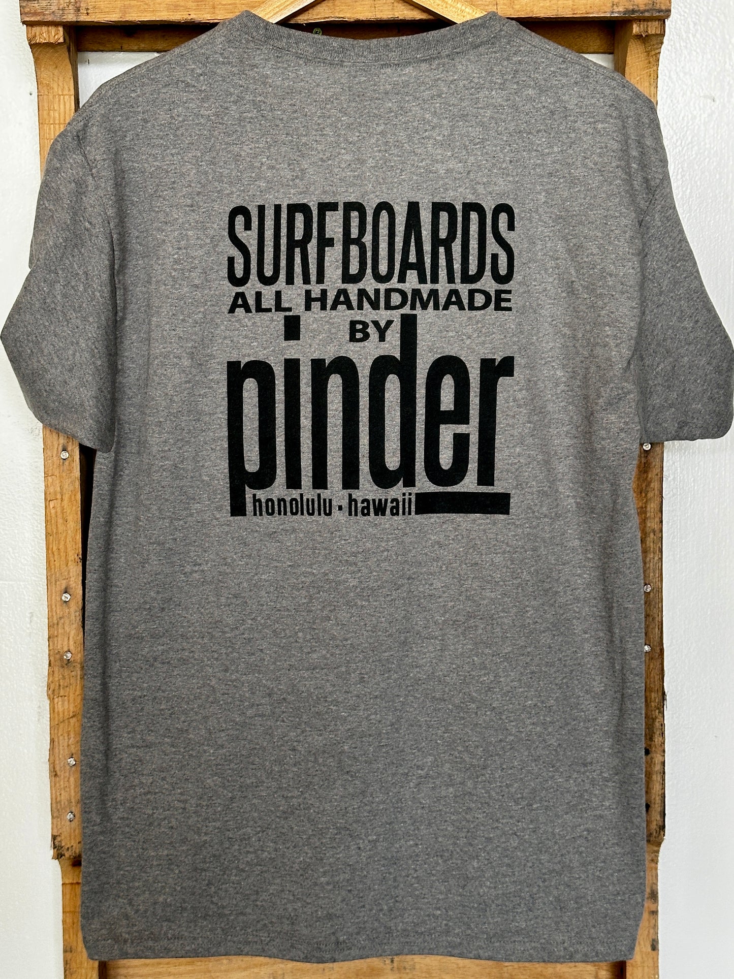 “All Handmade” Pinder T-shirt Gray