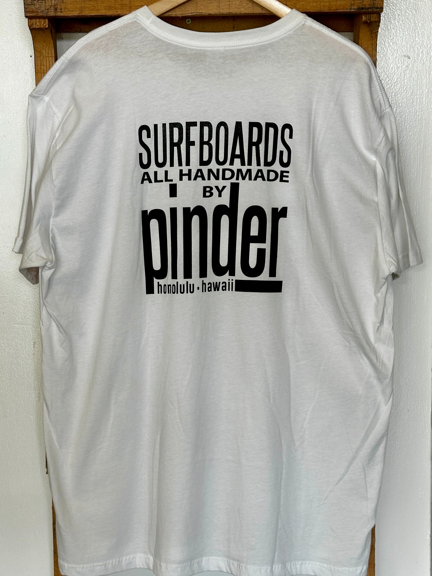 “All Handmade” Pinder T-shirt White