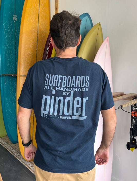 “All Handmade” Pinder T-shirt Navy